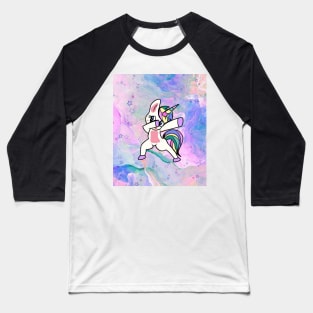 Rainbow Unicorn Baseball T-Shirt